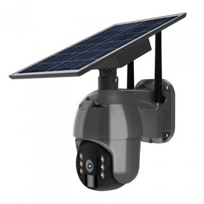 Caméra de surveillance IP WIFI ou 4G motorisée extérieure solaire 4MP
