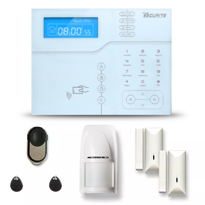 Alarme Maison Sans Fil GSM Et Connectée SHB11 V2 - Habitation Et Commerce