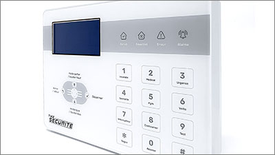 Tike Securite - Alarme maison sans fil SHB47 GSM/IP avec option GSM incluse  - Alarme connectée - Rue du Commerce